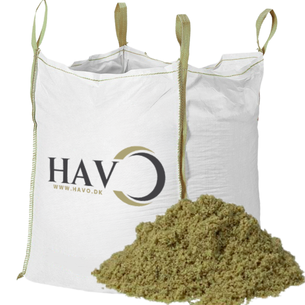 Bigbag med vasket sand